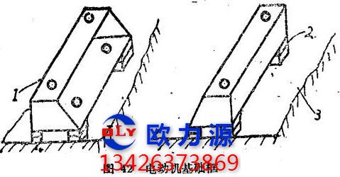 电动机基础框