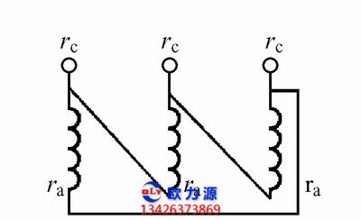 三角形接线绕组断